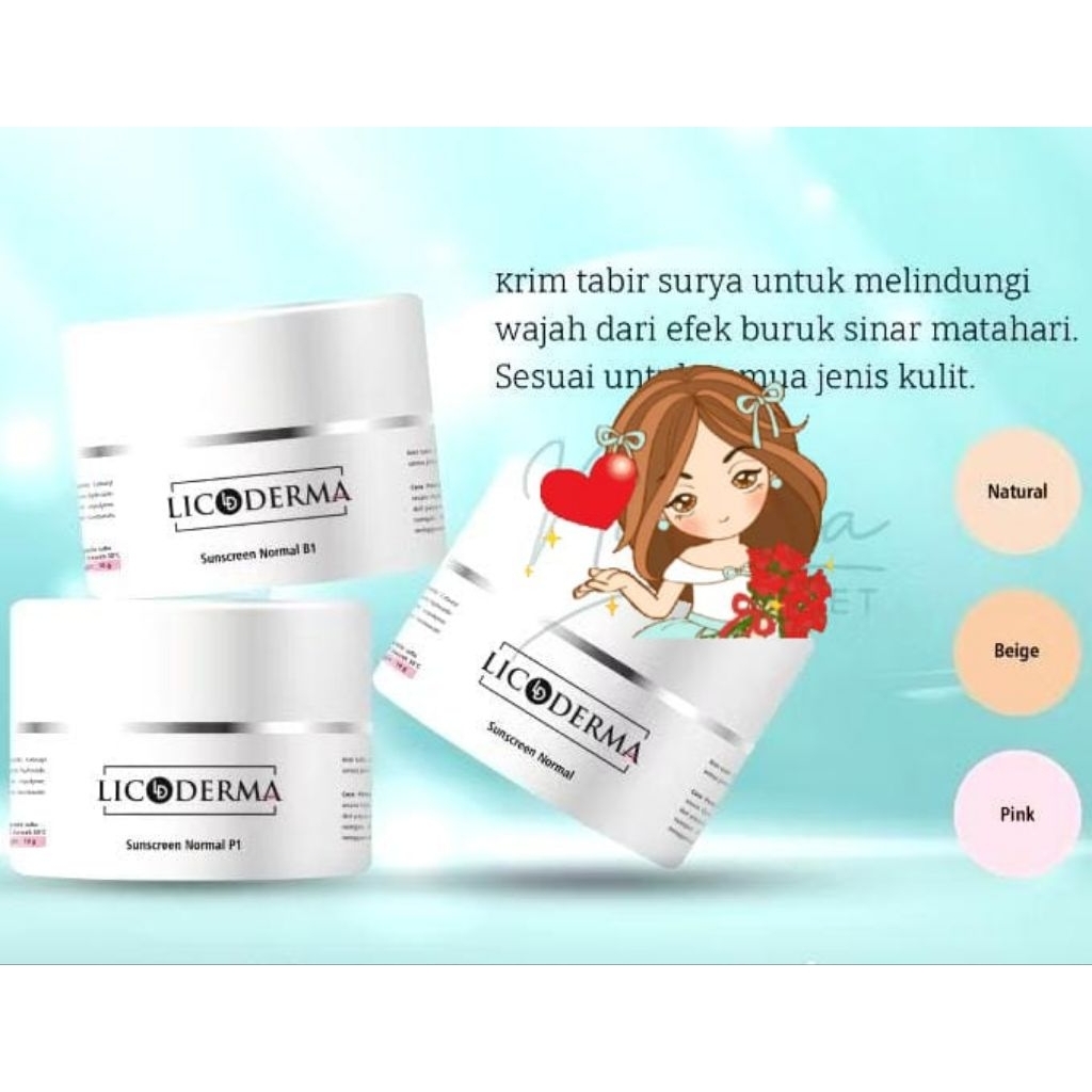 Licoderma sunscreen Monalisa