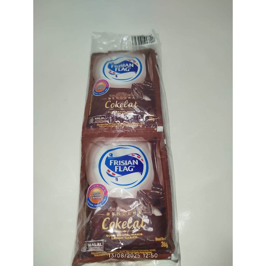

Frisian Flag Kental Manis Cokelat – Sachet 40g | Paket 1 Renceng