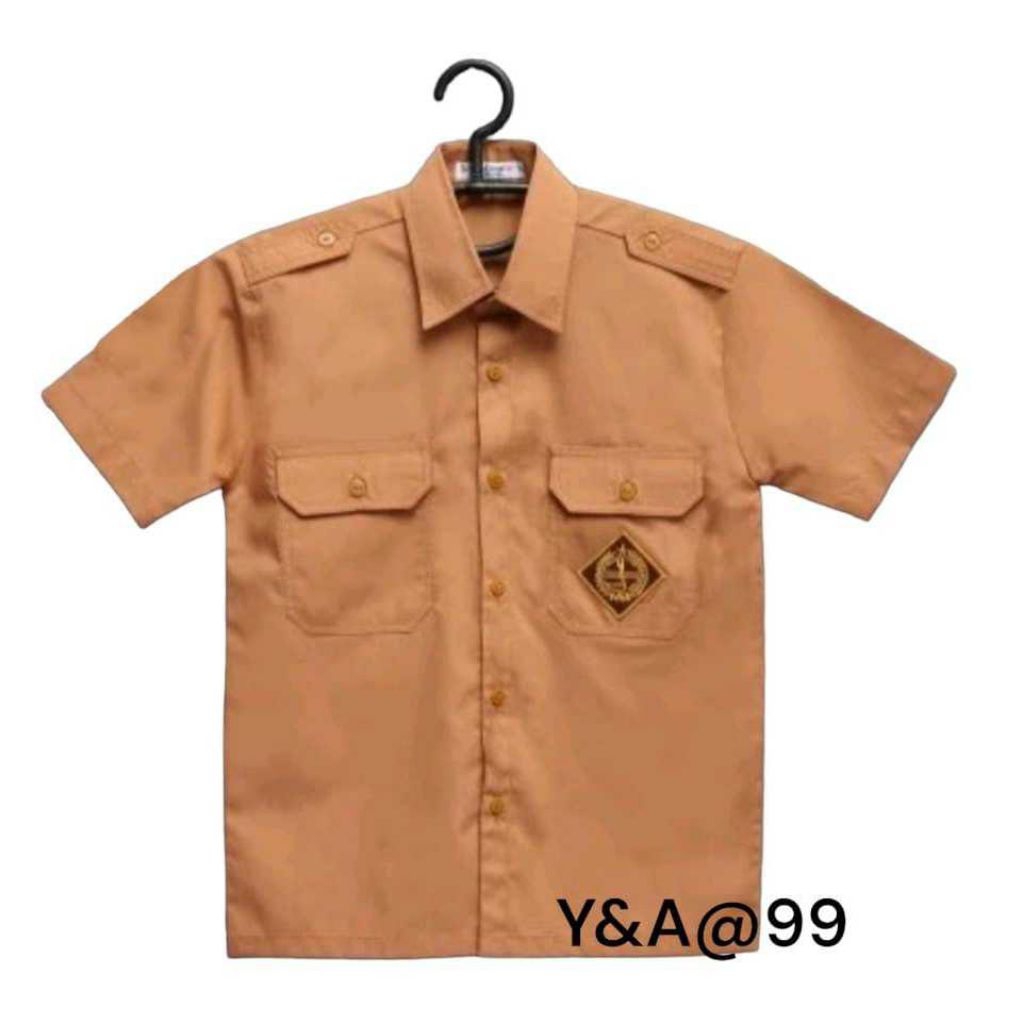 Seragam pramuka cowok kemeja pramuka kelas 5-6 SD