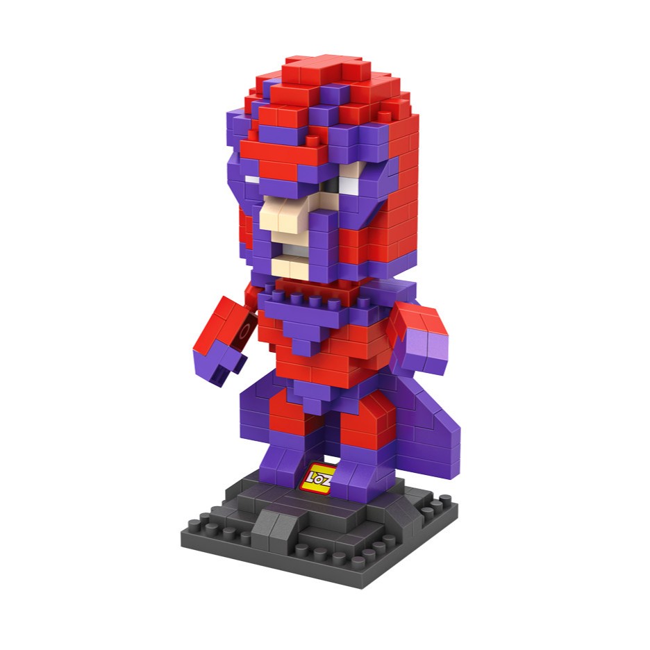 Balok Susun Mainan Anak LOZ 9460 Magneto AVG Superhero Bricks Blocks