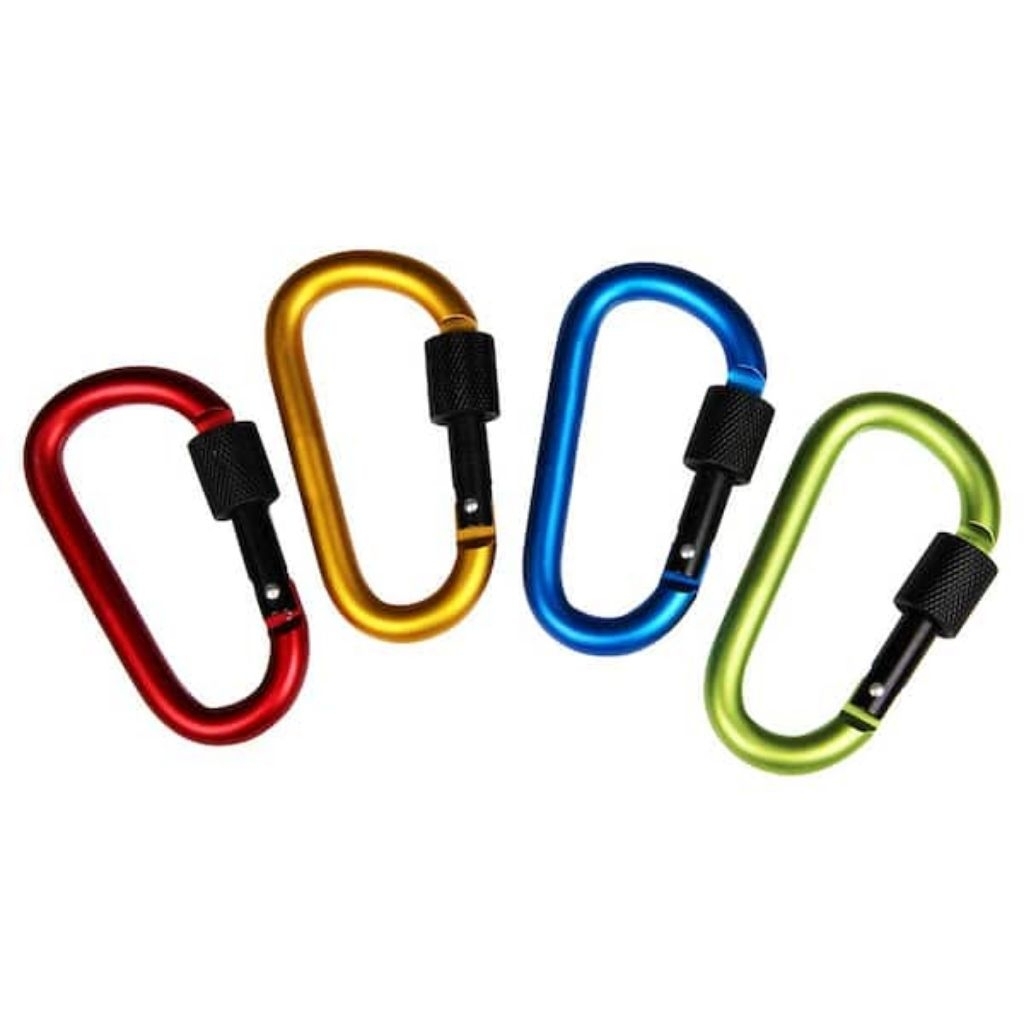 Carabiner Ulir Besar Alumunium
