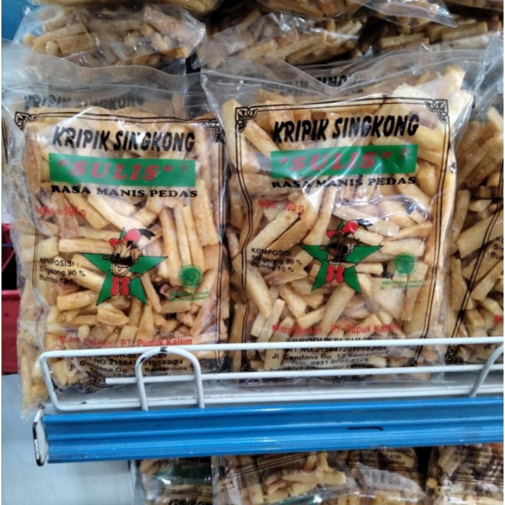 

KERIPIK SINGKONG K.Y KHAS BORNEO