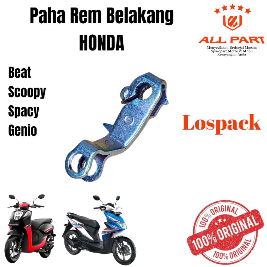 ( ORIGINAL) Paha tuas rem belakang honda beat scoopy spacy vario lama genio beat street beat pop