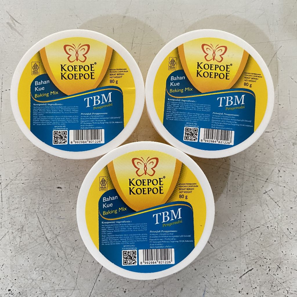 

TBM pengemulsi besar 80 gram | tbm pengemulsi