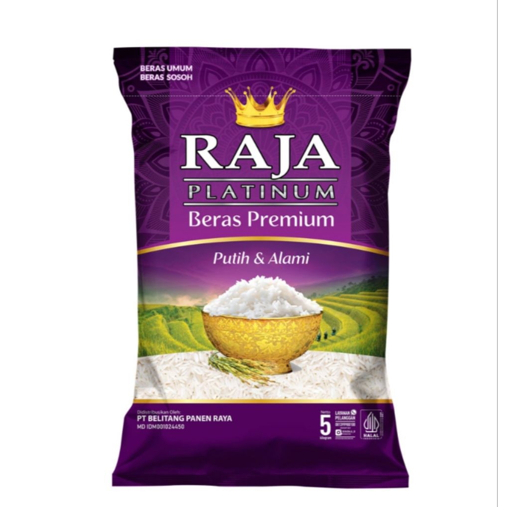 

Raja Platinum Beras Slyp Super 5 kg