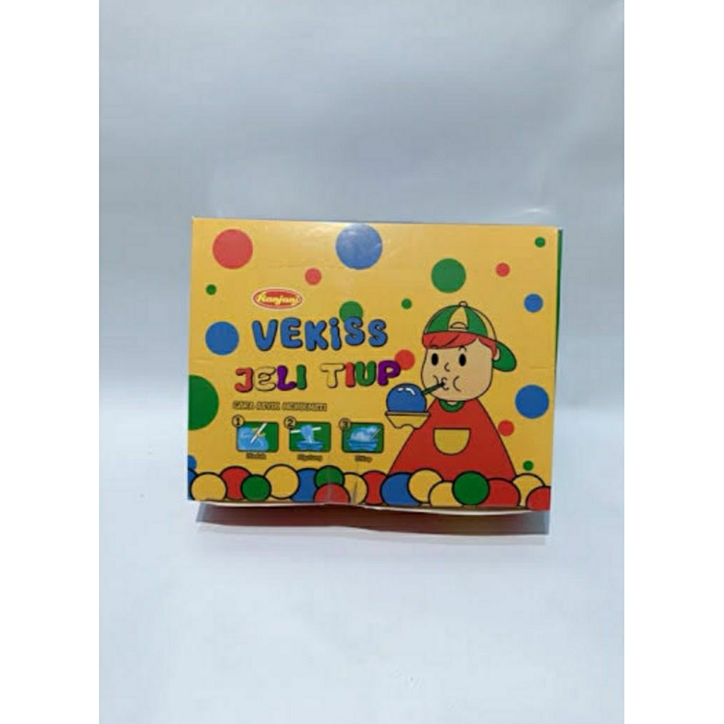 

Permen Vekiss Vekis Jeli Tiup ( isi 30 pcs /15gr )