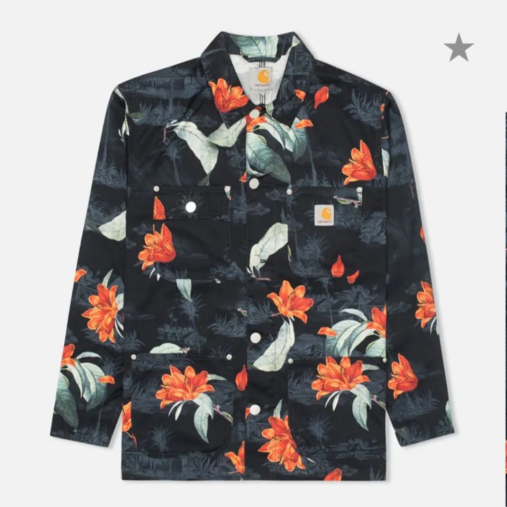 Carhartt x Michigan Coat motif tropic