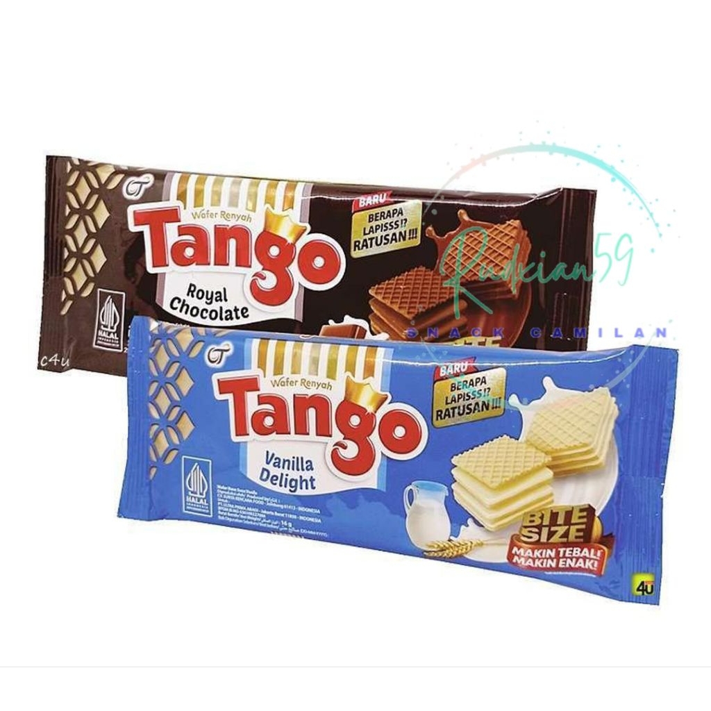 

Tango wafer renceng 16 grm isi 10 pcs
