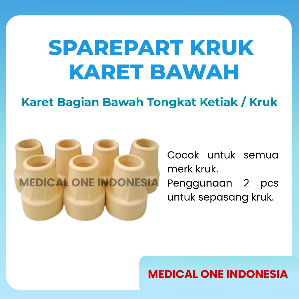 Sparepart Tongkat Karet Bawah Kruk karet bawah Tongkat Ketiak
