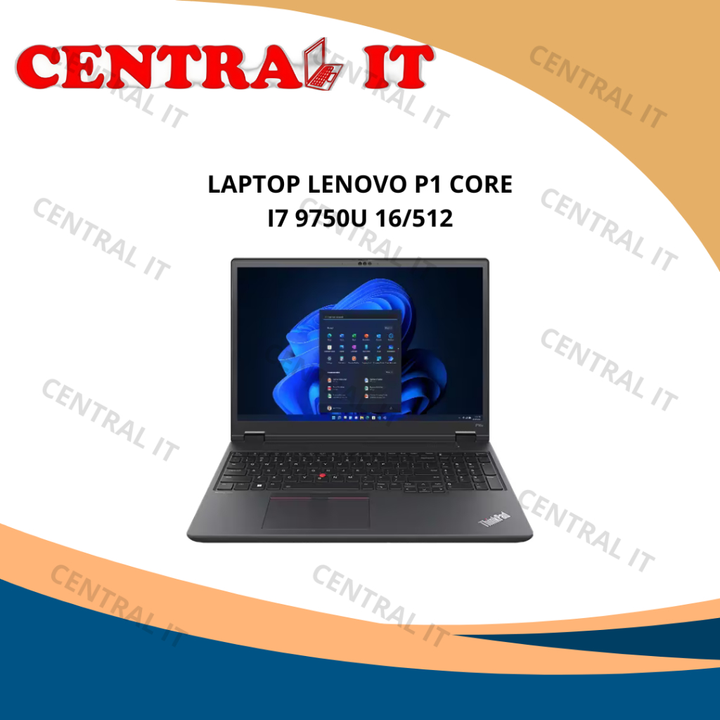 LAPTOP LENOVO P1 CORE I7 9750U 16/512