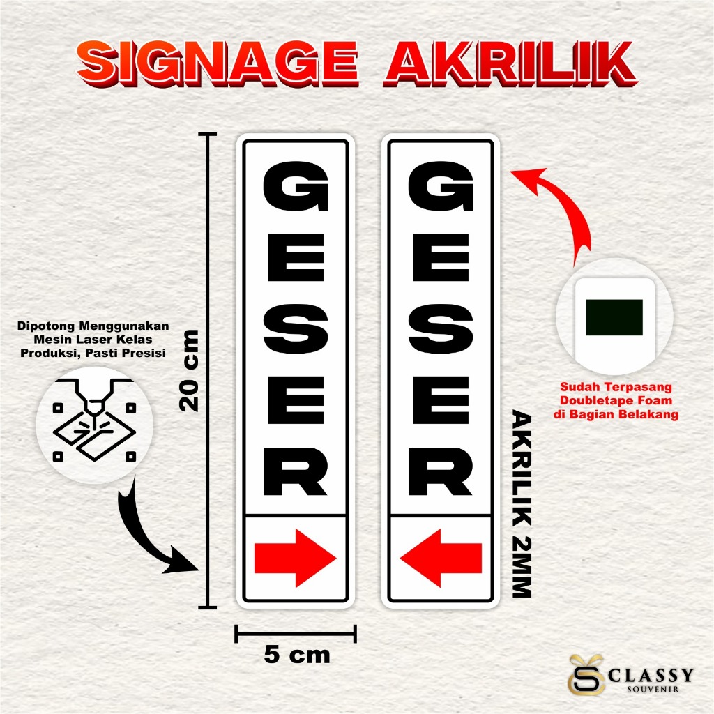

SIGN BORAD AKRILIK CCTV 24 JAM - PAPAN PENANDA BAHAN AKRILIK - SIGNAGE AKRILIK PINTU GESER