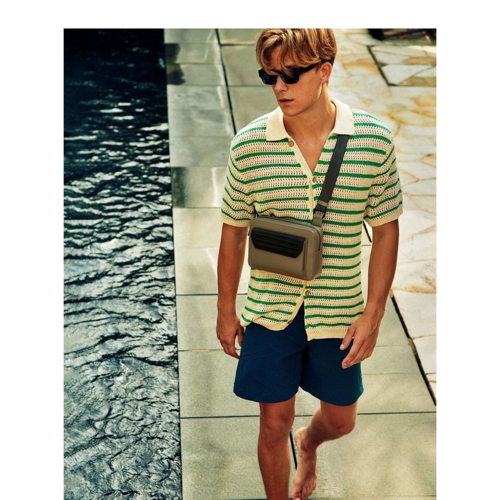 Tas Selempang Pria Wanita Unisex Premium – Bodypack Stylish Kekinian Muat HP & Dompet P487