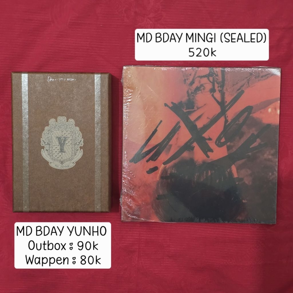 MD BIRTHDAY ATEEZ MINGI & YUNHO