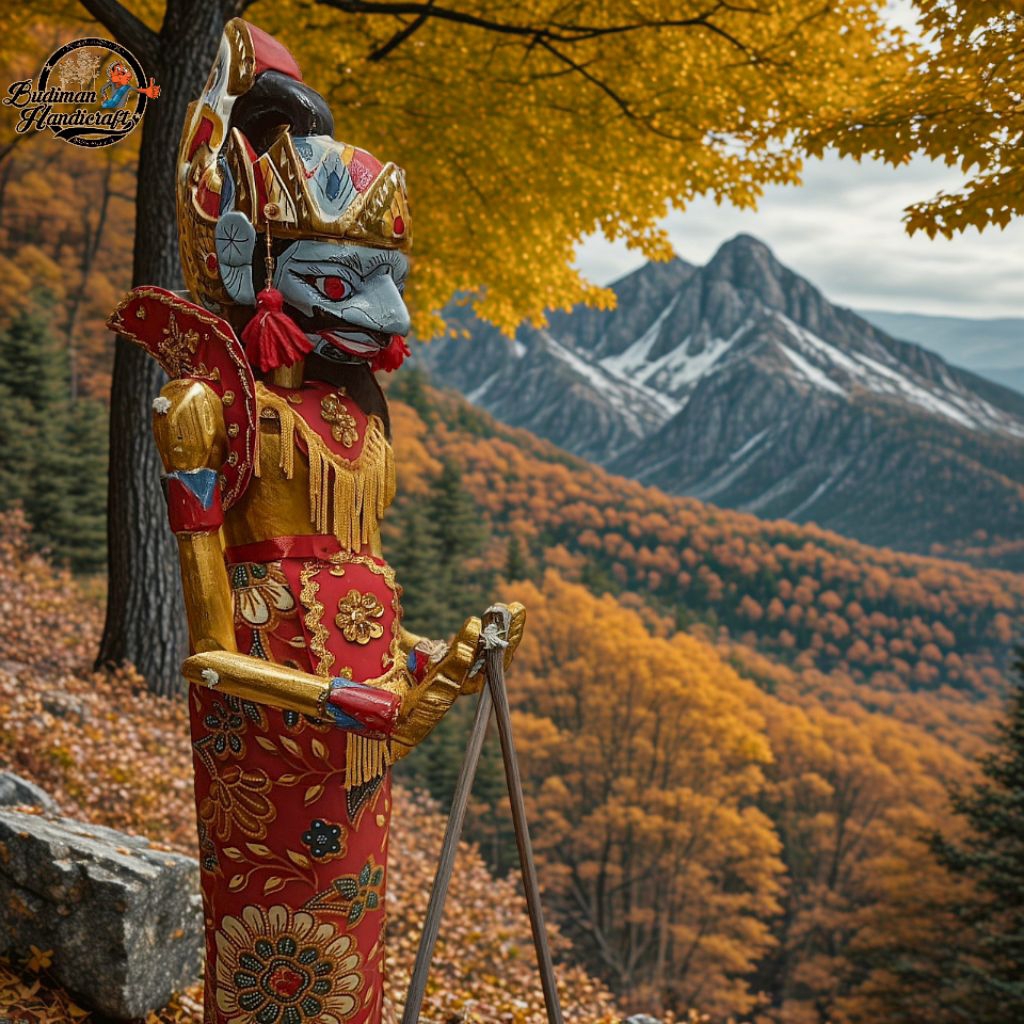 Wayang Golek Gatotkaca Ordinary Quality & Sayap