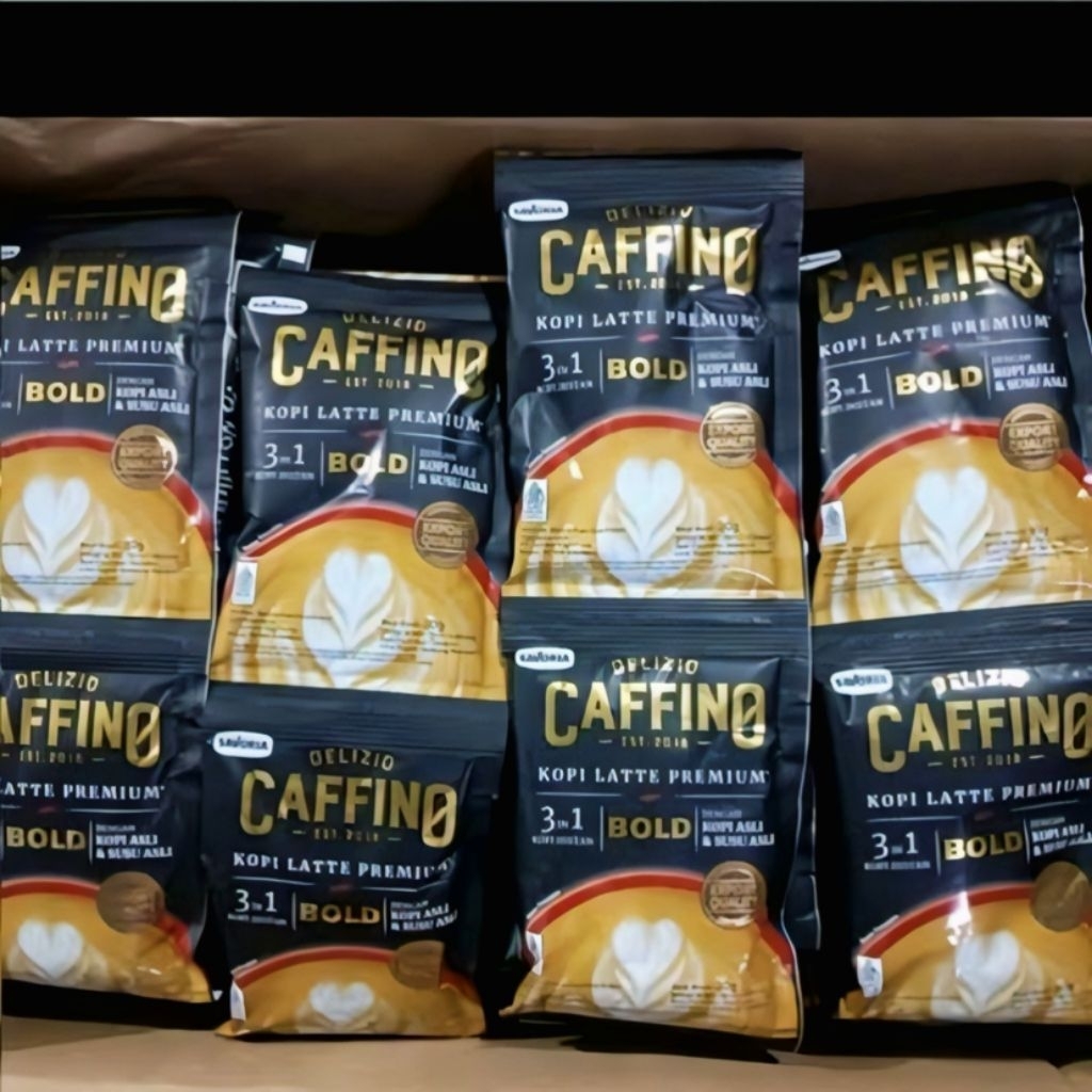 

Delizio Caffino - Kopi Latte Premium 3in1 BOLD 390 gr ( 10 Pcs x 39 gr )