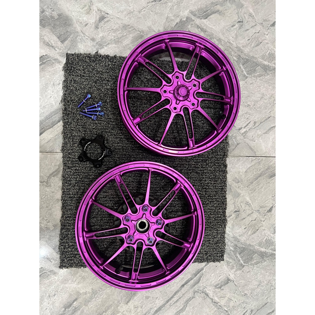 VELG MK FACTORY DRAG PURPLE R12 FOR VESPA MATIC
