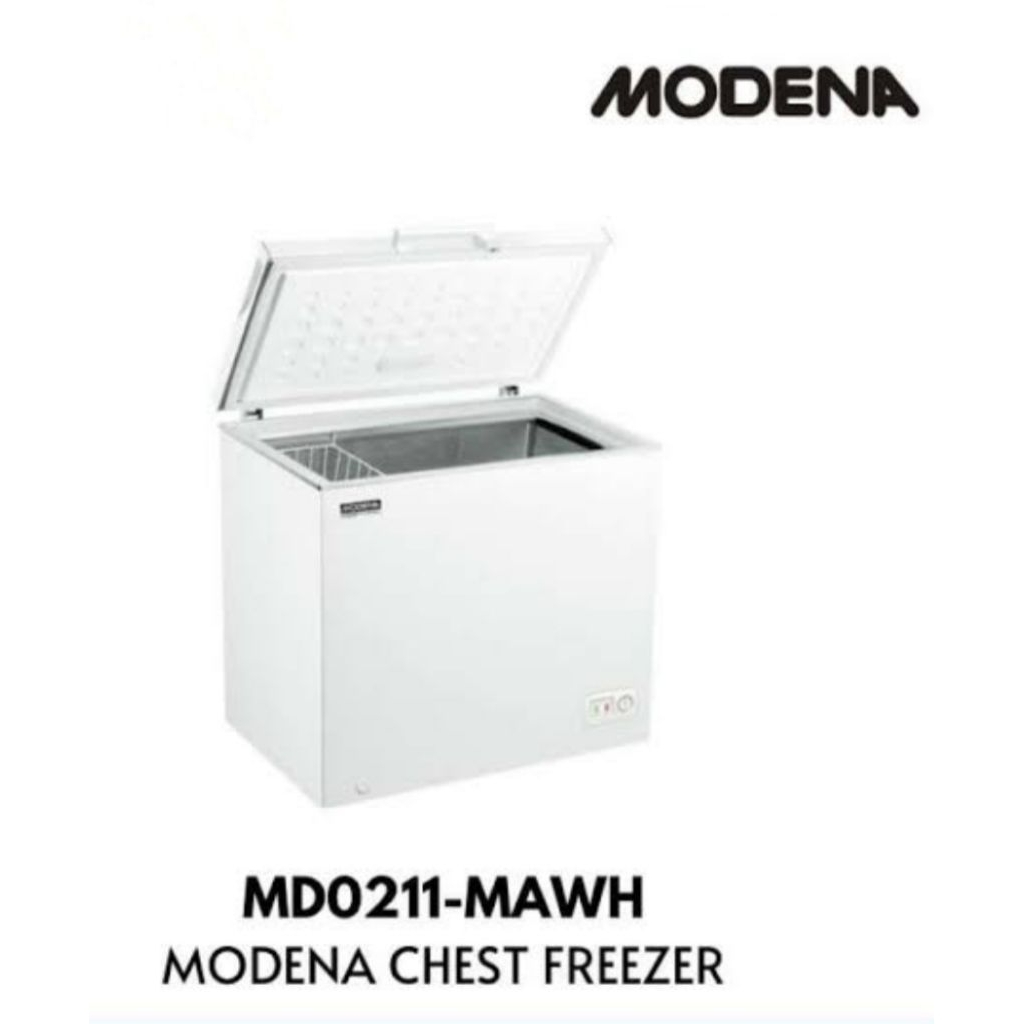Chest Freezer Box Modena 200 Liter MD0211-MAWH