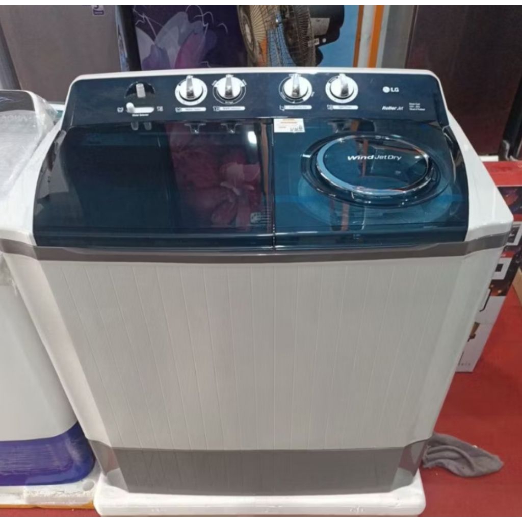 MESIN CUCI LG 2 TABUNG 12kg LG P 1200RT 1200 RT 12KG