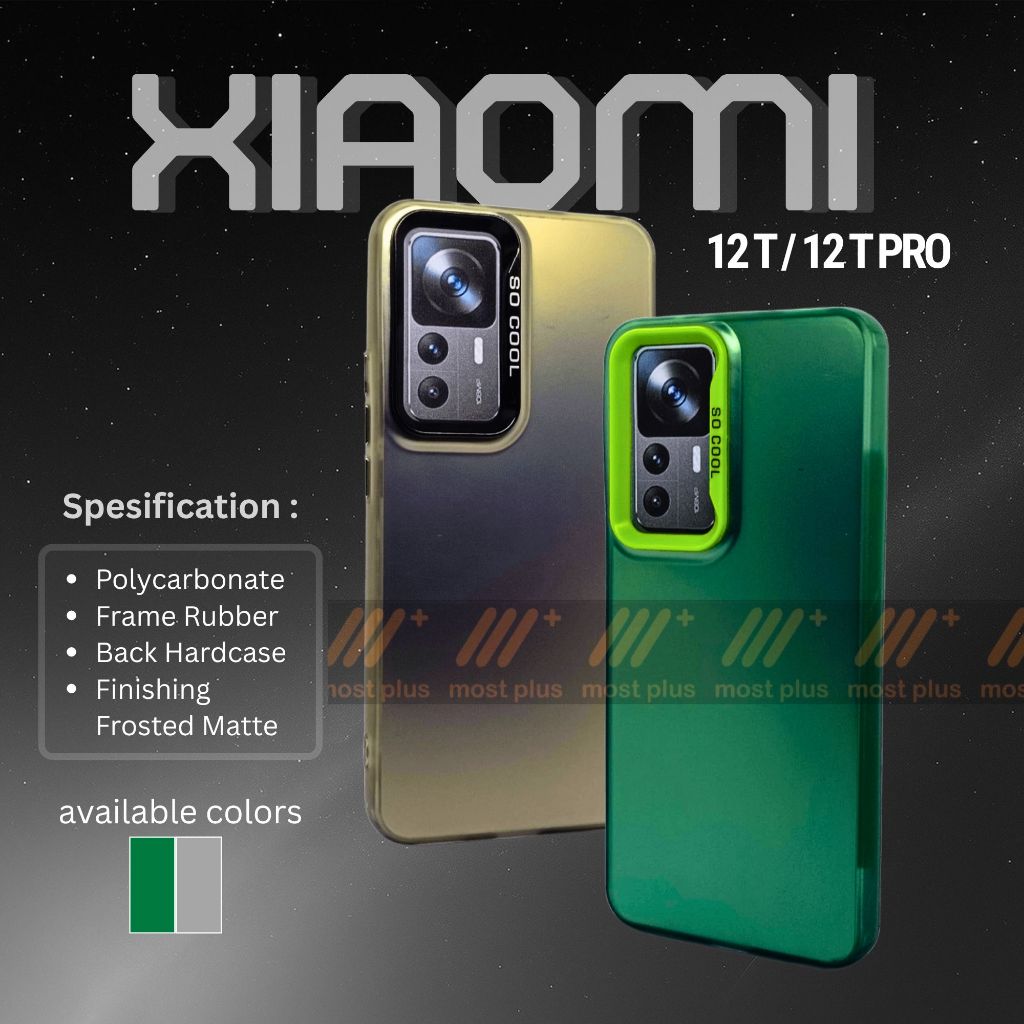XIAOMI 12T / XIAOMI 12 T PRO CASING FROSTED MATTE HARD CASE COVER XIAOMI 12 T / XIAOMI 12T PRO