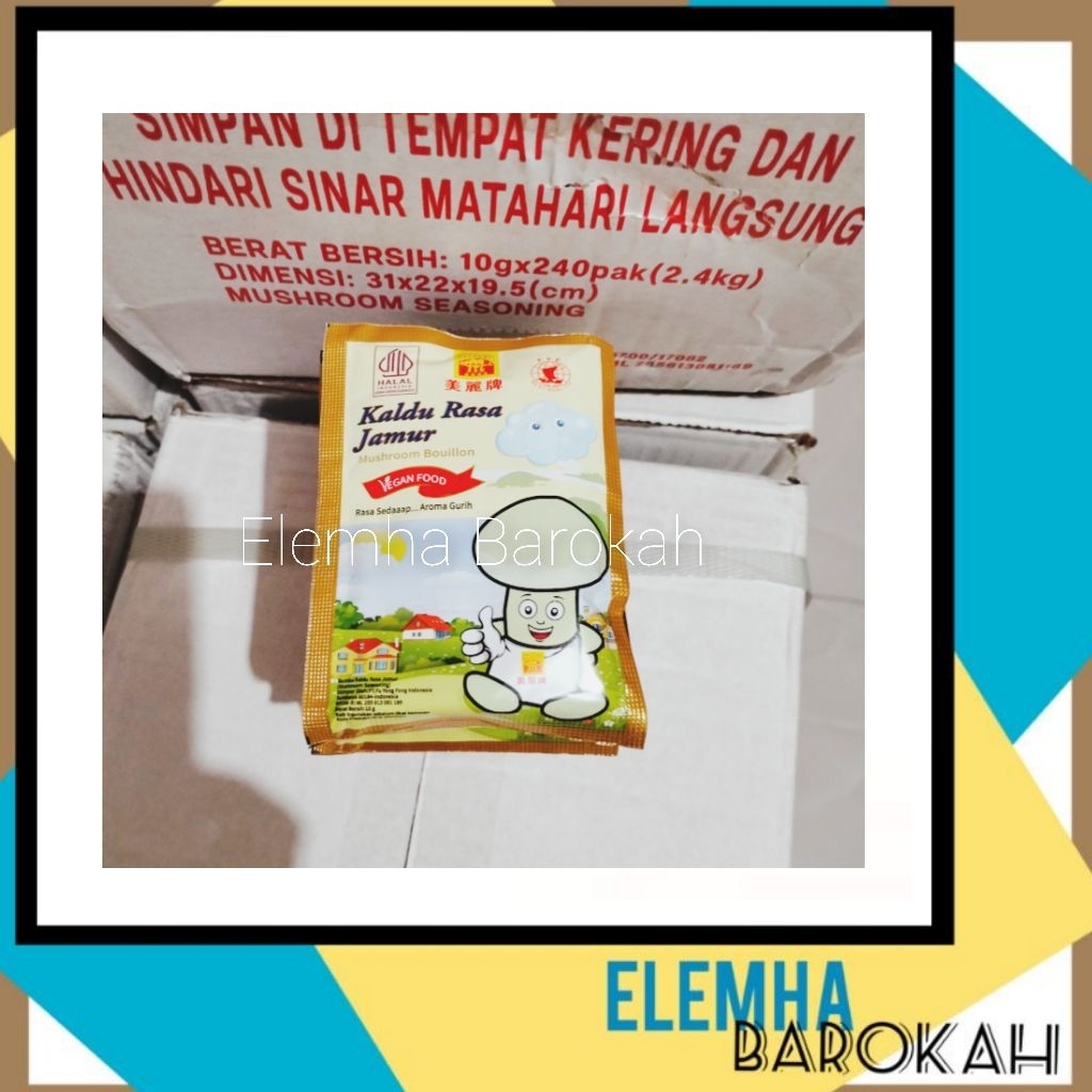 

Mili Kaldu Jamur Totole 10gr 1 Sachet Halal Vegan ED 2028