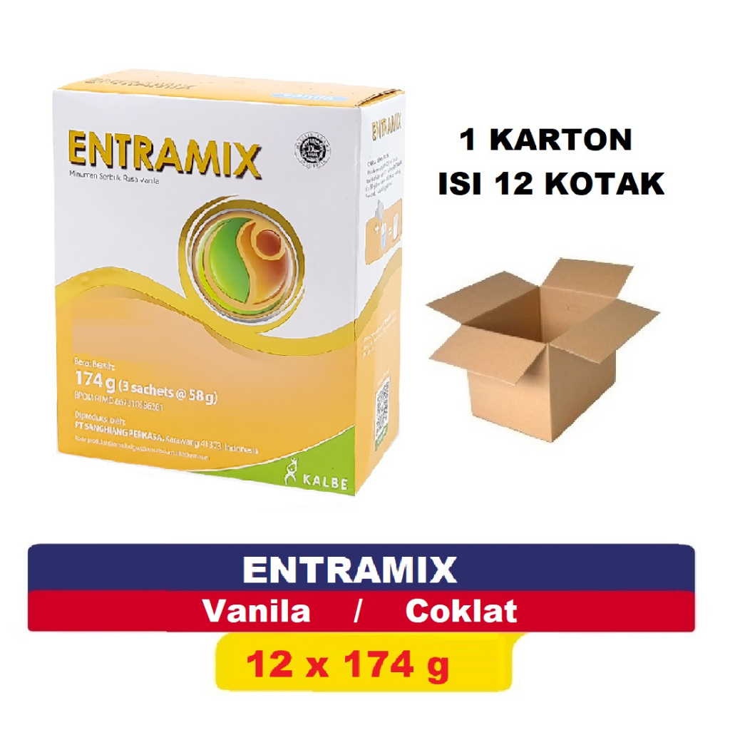 Entramix 174 gr (1 KARTON ISI 12 KOTAK) Kalbe