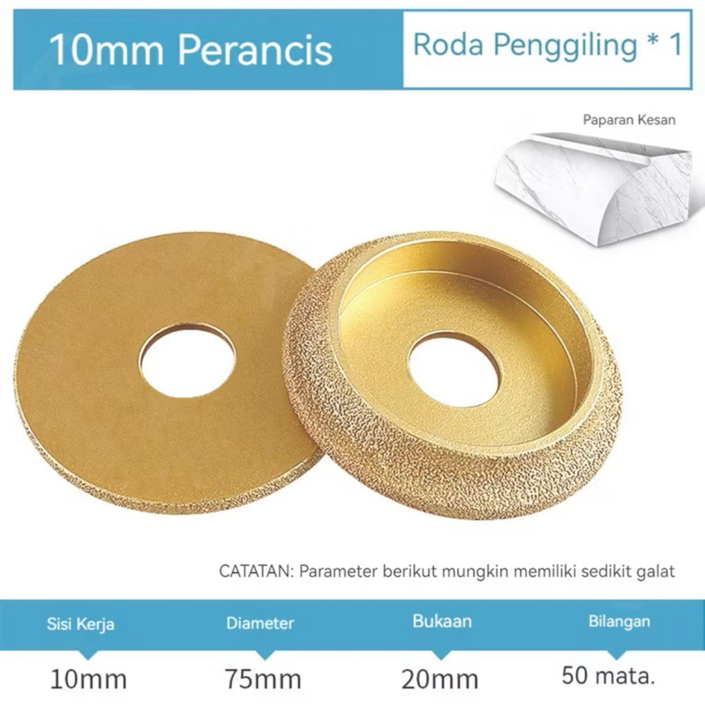 Mata Bevel Granit 10MM