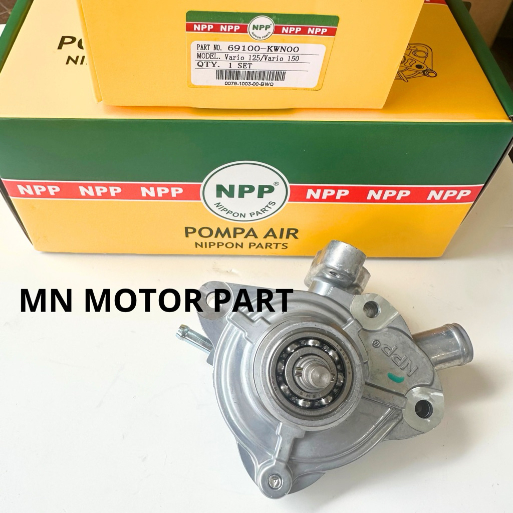 Water Pump Assy Pompa Air Radiator Vario 125 Vario 150 NPP