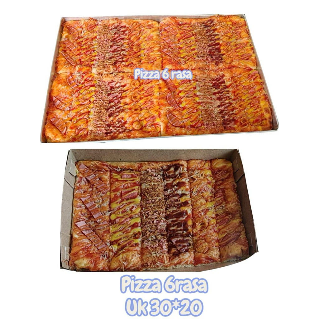 

Pizza Lebar 6 rasa besar ya po redy jumat malem close rabu jam 2