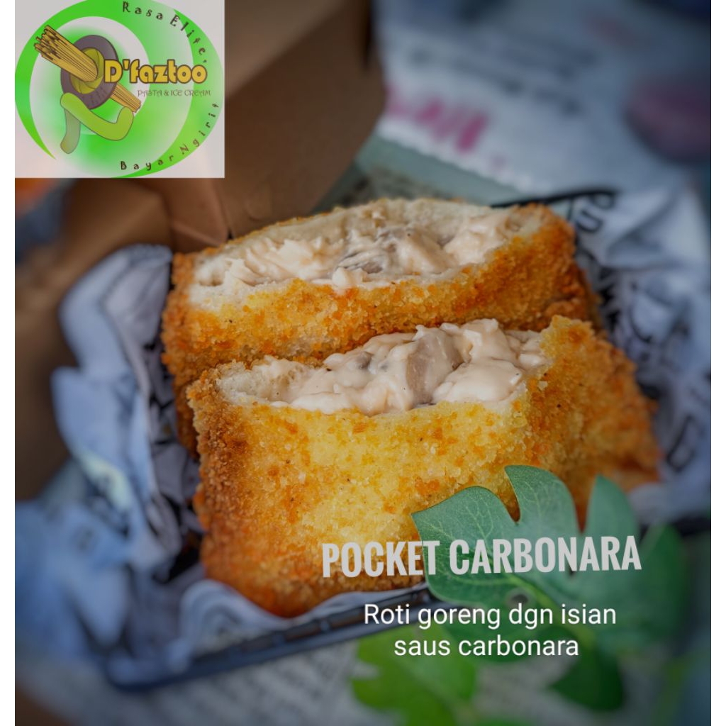 

dfaztoo pocket carbonara roti goreng