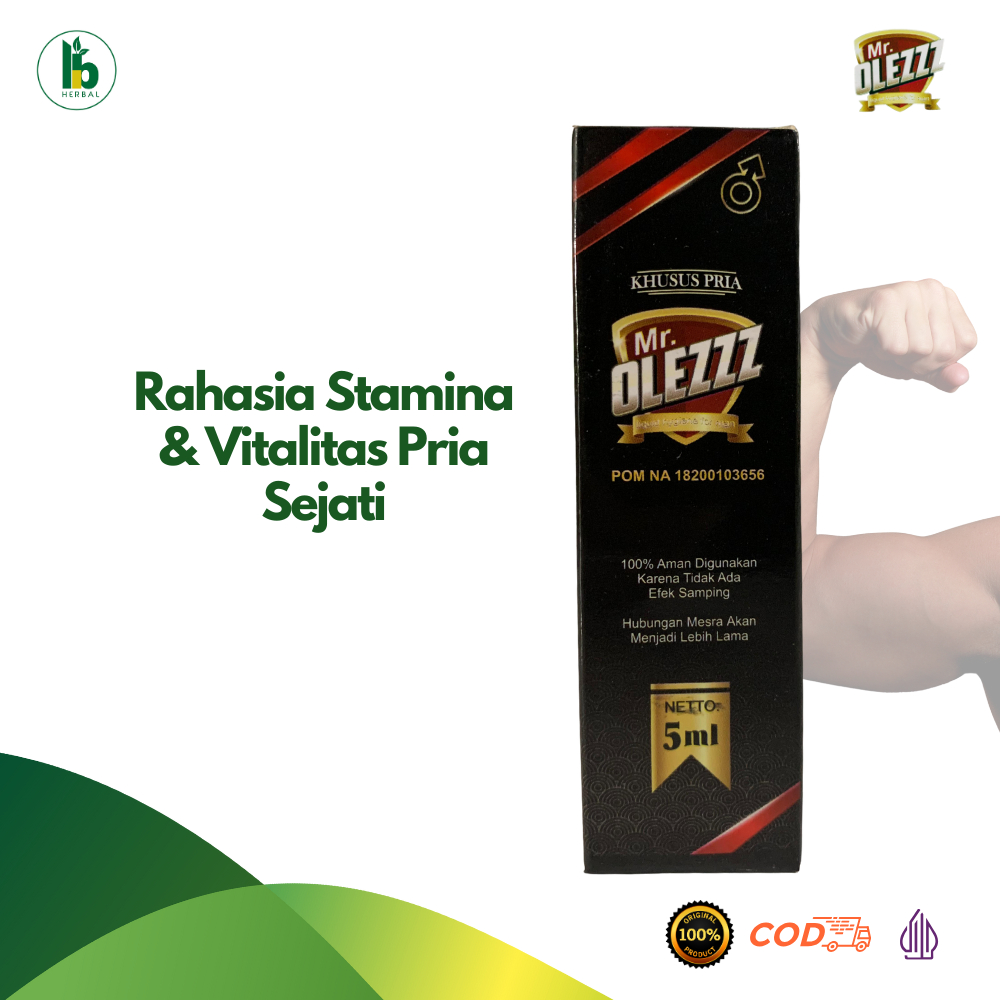 Mr Olezz Pria || Minyak Oles Tradisional || Herbal Perawatan Pria Dewasa | 5ml