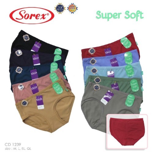 Celana Dalam Wanita Sorex CD Sorex Super Soft 1239
