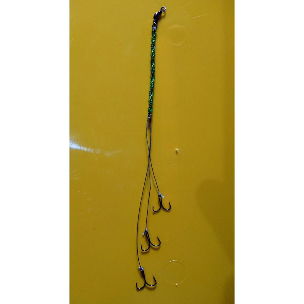 Rangkaian Pancing Belanak Ombyok Jangkar