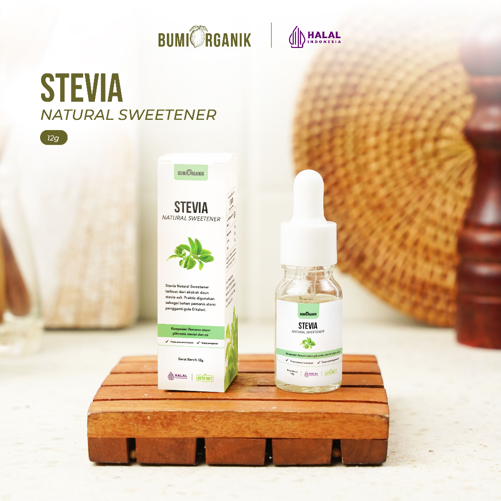 

STEVIA PEMANIS ALAMI BUMI ORGANIK/ PENGGANTI GULA 0 KALORI GULA DIABETES & DIET / STEVIA CAIR / STEVIA TETES ORIGINAL / GULA STEVIA ASLI TANPA CAMPURAN 100% ORIGINAL / STEVIA NATURAL SWEETNER / VITMAKER / BEERU /SWEET STORY / STEVIA TROPICANA SLIM