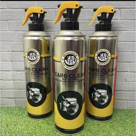 CARBU CLEANER 500ML MEGACOOLS PEMBERSIH KARBURATOR INJEKSI SEMUA MOTOR