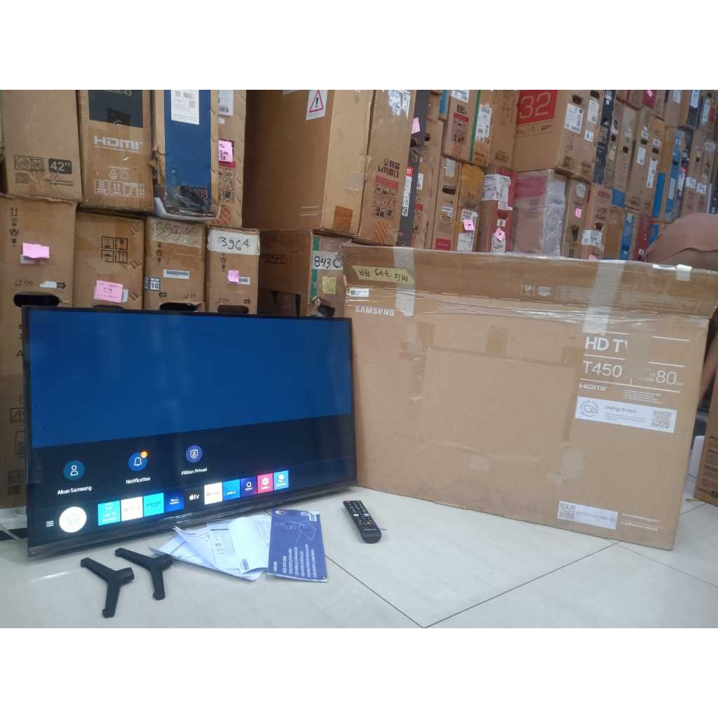 [+free packing kayu] Led TV Samsung 32 Inch HD Smart TV Youtube Wifi Netflix kondisi bekas masih seg