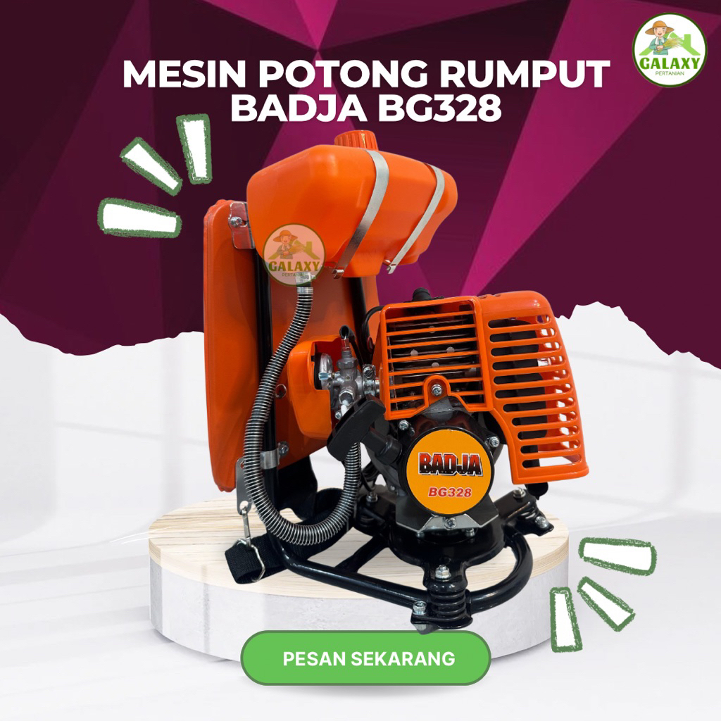 Mesin Potong Rumput / Portable Brush Cutter BADJA BG435 4Stroke.