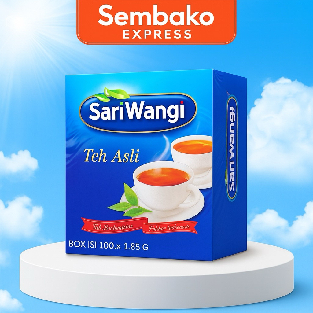 

SariWangi Teh Celup Asli 100 x 1.85g – Teh Favorit Keluarga Indonesia