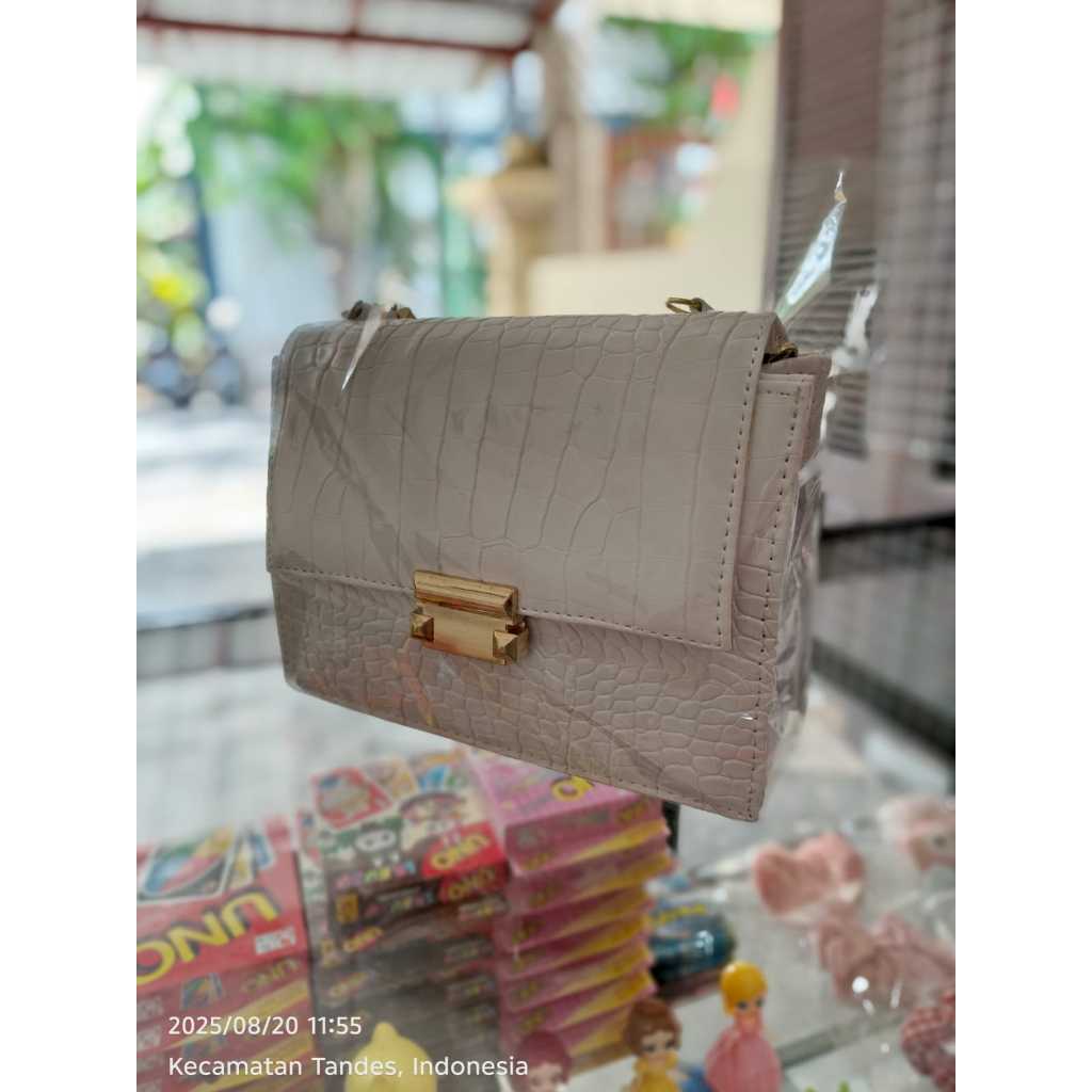 Tas Selempang Croco Elena