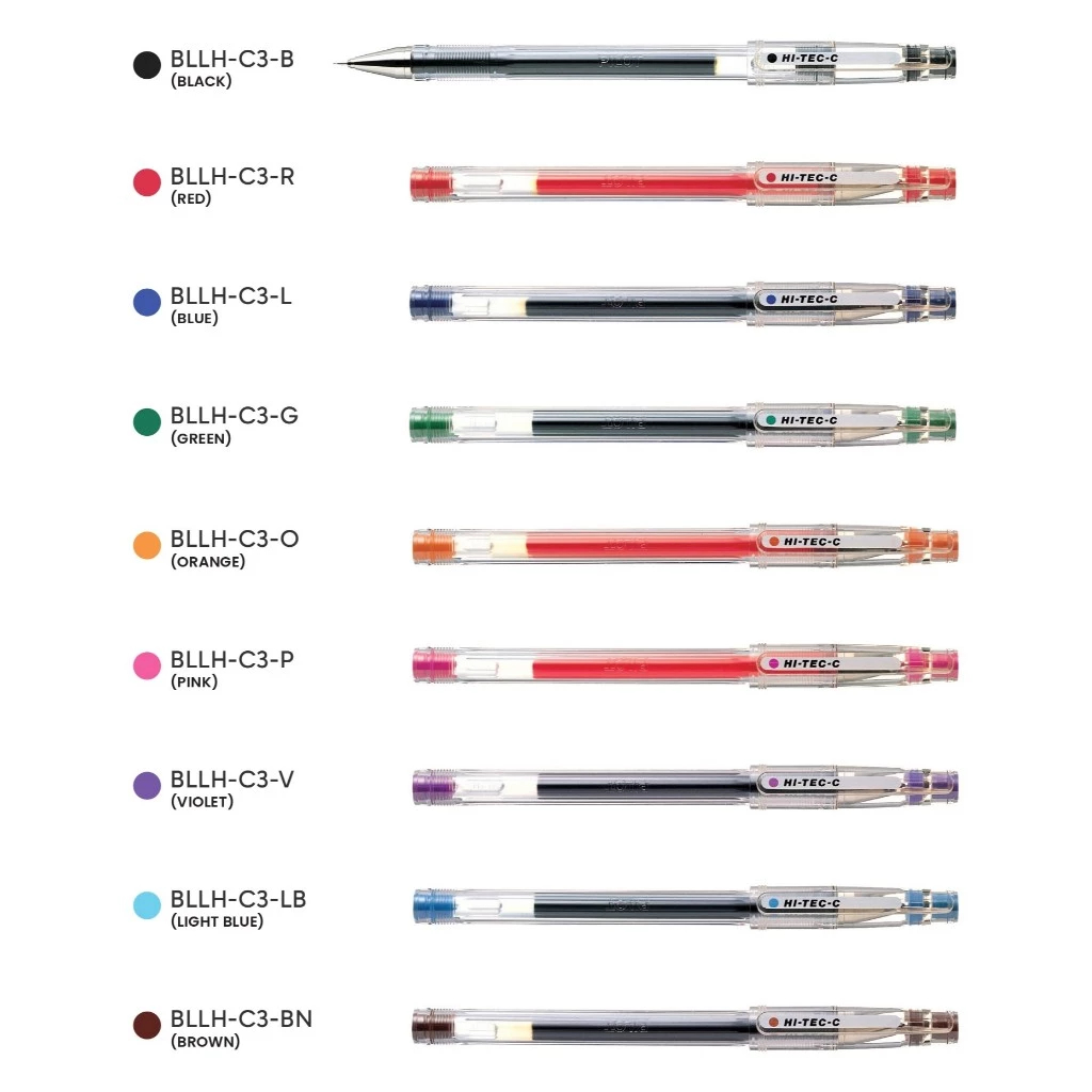 

Pulpen HI TEC Pilot ORI/Pilot HI TEC-C Pen 0.3 (1PCS)