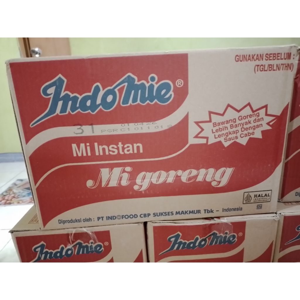 

Indomie Goreng 1 Karton isi 40 pcs