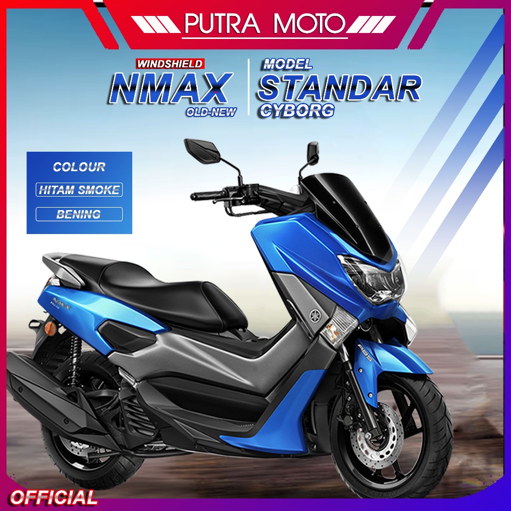 Aksesories Visor Nmax New / Visor Nmax Old / Whinshield Nmax New / Whinshield Nmax Old / GARNIS