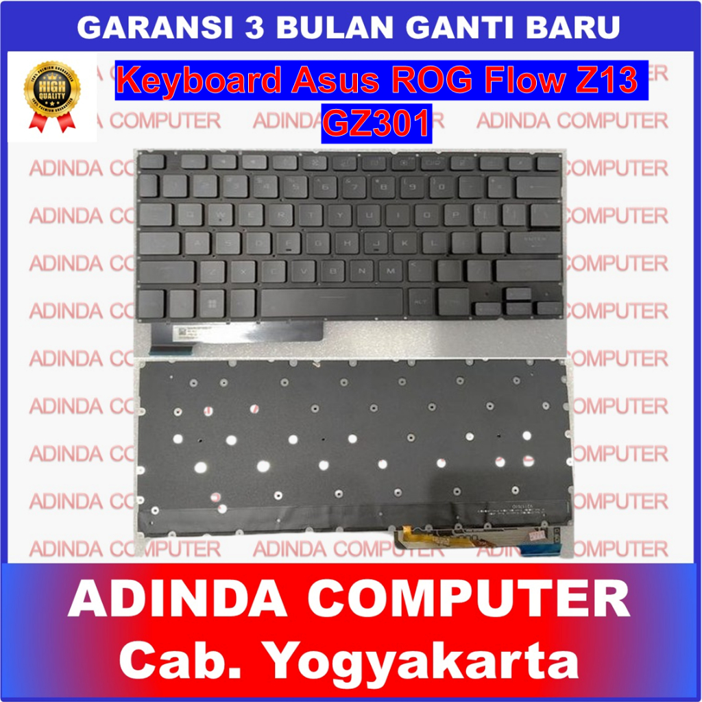 Keyboard Asus ROG Flow Z13 GZ301 GZ301G GZ301vu GZ301Z GZ301za GZ301ZC GZ301ZE 2023