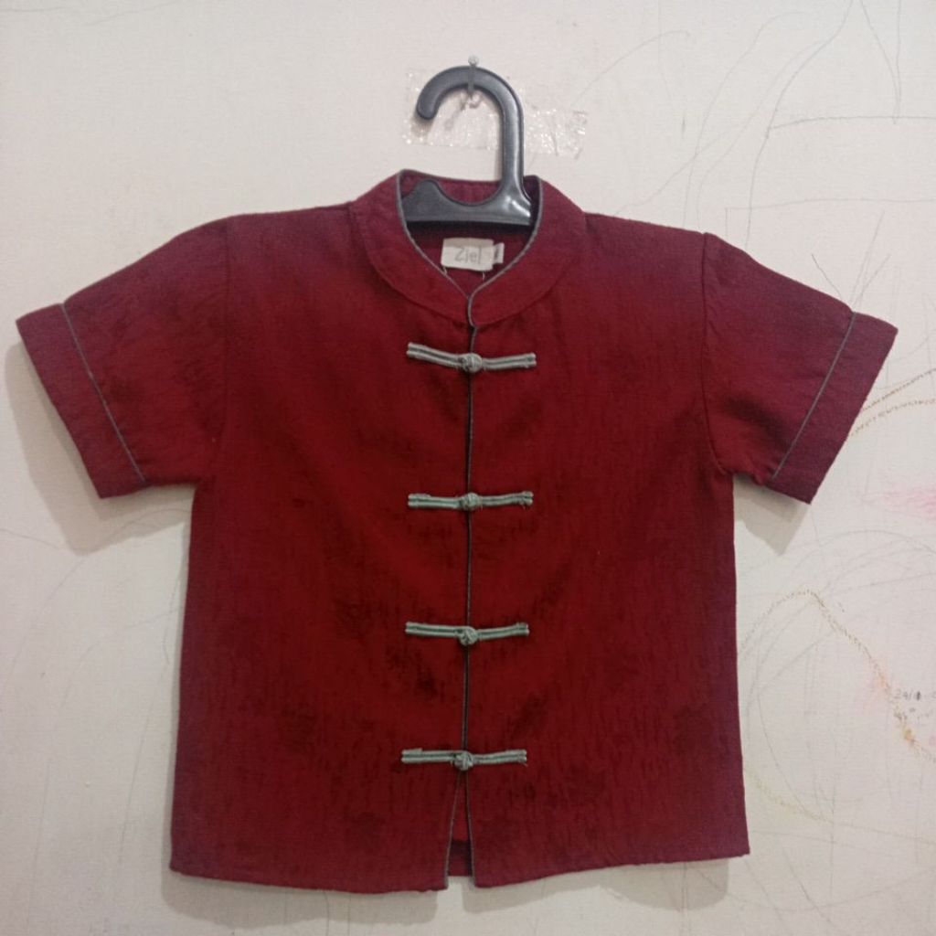 baju Imlek anak laki laki preloved