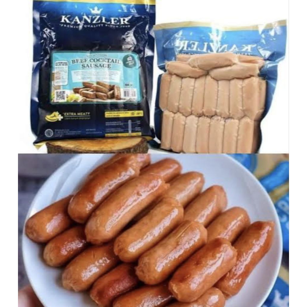 

Kanzler Sosis Cocktails 250gr