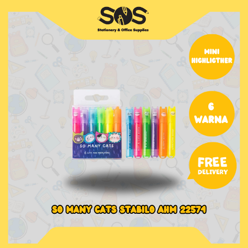 

Stabilo M&G So Many Cats 6 Warna