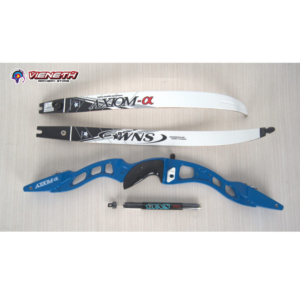 Paket Busur WNS AXIOM ALPHA Bare Bow Bow Set Alat Panahan Outdoor Busur Panah Profesional
