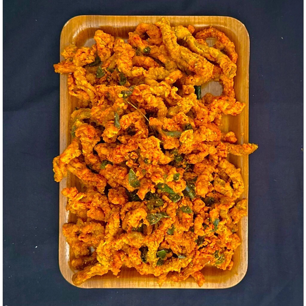 

Keripik Usus Pedas daun Jeruk - Siap menemani saat nonton drakormu