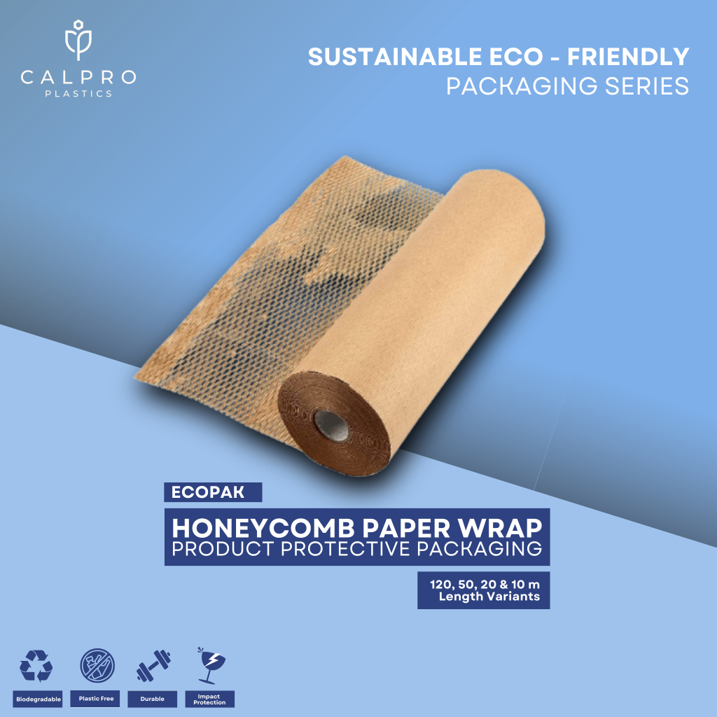 Honeycomb Paper Wrap - Kertas Honeycomb - Bubble Wrap Eco Friendly Kertas Kraft