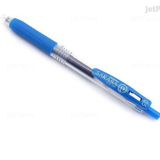 

Pen sarasa gel 0.5mm / Zebra sarasa gel/ Pen gel sarasa 0.5 / Sarasa clip 0.5 /biru