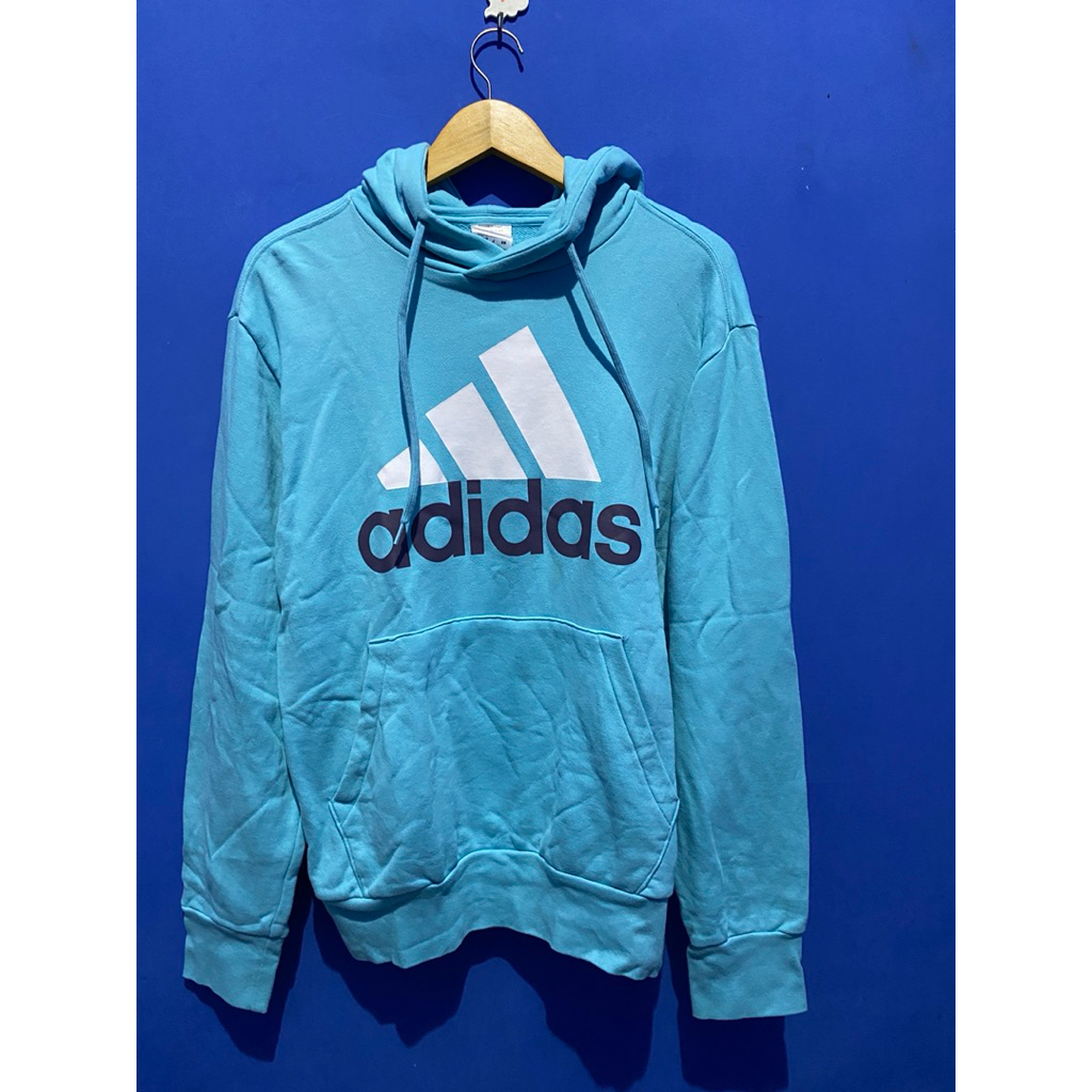 Adidas hoodie essential big logo (Used) 100% Original
